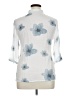 Unbranded 100% Polyester White 3/4 Sleeve Blouse Size XL - photo 2