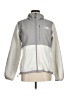 The North Face 100% Polyester Gray Track Jacket Size M - photo 1