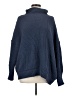 Aerie 100% Polyester Blue Turtleneck Sweater Size M - photo 1