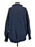 Aerie 100% Polyester Blue Turtleneck Sweater Size M - photo 2