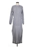 Shein 100% Polyester Gray Casual Dress Size 4 - photo 1