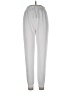 Cleo Solid Gray Casual Pants Size L - photo 1