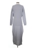 Shein 100% Polyester Gray Casual Dress Size 4 - photo 2
