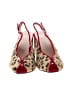 Unbranded Animal Print Red Heels Size 10 1/2 - photo 2