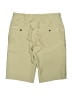 Hurley 100% Polyester Solid Yellow Tan Khaki Shorts Size 16 - photo 2