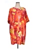 Natori 100% Polyester Tie-dye Orange Casual Dress Size XL - photo 1