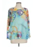 Loowie 100% Polyester Blue Pullover Sweater Size L (estimated) - photo 1