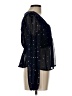 Mi ami Black 3/4 Sleeve Blouse Size L - photo 4