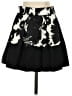 Modalistas 100% Polyester Graphic Black Casual Skirt Size S - photo 2