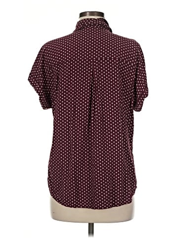 Cosmic Blue Love Short Sleeve Blouse (view 2)
