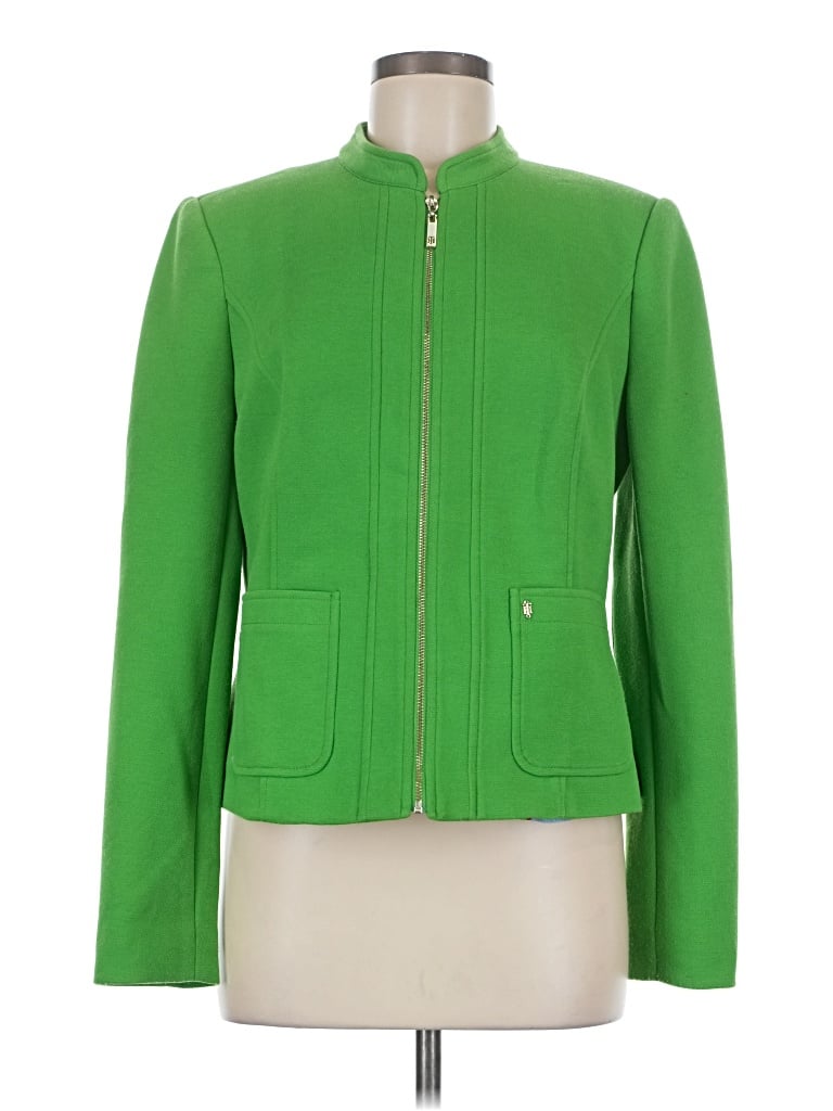 Pre-owned Tommy Hilfiger Jacket In Green