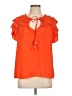 TCEC Orange Sleeveless Blouse Size L - photo 1