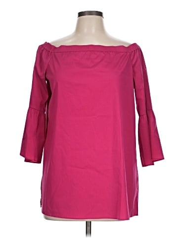 Lafayette 148 New York 3/4 Sleeve Top (view 1)
