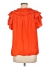 TCEC Orange Sleeveless Blouse Size L - photo 2