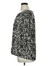 Intro Animal Print Black 3/4 Sleeve Blouse Size XL - photo 5
