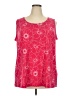 Susan Graver Red Sleeveless Blouse Size 2X (petite) - photo 1