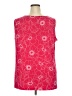 Susan Graver Red Sleeveless Blouse Size 2X (petite) - photo 2