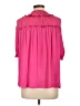 Current Air 100% Polyester Pink 3/4 Sleeve Blouse Size L - photo 2