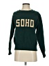 pretty garbage Solid Green Pullover Sweater Size S - photo 1