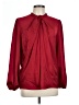 Grace Karin Burgundy Long Sleeve Blouse Size L - photo 1