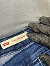 Levi's Solid Blue Jeans Size 10 - 12 - photo 3