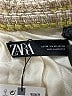 Zara 100% Acetate Tweed Yellow Jacket Size XS - photo 6