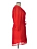 H&M 100% Polyester Red Casual Dress Size 10 - photo 4