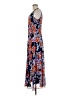 Jones Studio 100% Polyester Paisley Blue Casual Dress Size 8 - photo 5