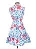 Oliphant Hearts Blue Cocktail Dress Size XXS - photo 2