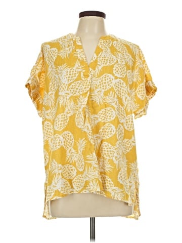St. John's Bay Short Sleeve Blouse (view 1)