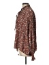 Max Studio 100% Polyester Brown Long Sleeve Blouse Size L - photo 5