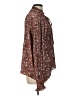 Max Studio 100% Polyester Brown Long Sleeve Blouse Size L - photo 4