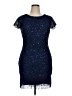 Aidan Mattox 100% Polyester Blue Cocktail Dress Size 14 - photo 1