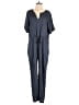 Assorted Brands 100% Rayon Solid Blue Jumpsuit Size M - photo 1