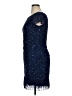 Aidan Mattox 100% Polyester Blue Cocktail Dress Size 14 - photo 5