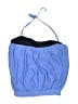 Unbranded Solid Blue Swimsuit Top Size L - photo 2