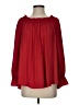 Talbots 100% Polyester Red 3/4 Sleeve Blouse Size S - photo 1