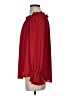 Talbots 100% Polyester Red 3/4 Sleeve Blouse Size S - photo 5
