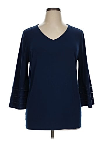 Roz & Ali 3/4 Sleeve Top (view 1)