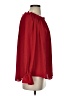 Talbots 100% Polyester Red 3/4 Sleeve Blouse Size S - photo 4