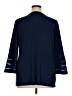 Roz & Ali Blue 3/4 Sleeve Top Size XL - photo 2