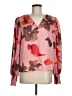 Express 100% Polyester Pink Long Sleeve Blouse Size M - photo 1