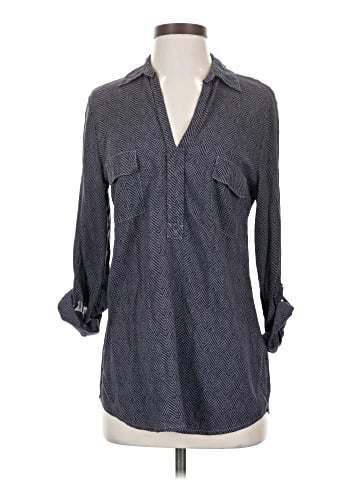 Splendid 3/4 Sleeve Button-Down Shirt (view 1)