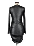 Forever 21 Metallic Gray Cocktail Dress Size M - photo 2