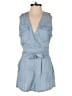 BB Dakota 100% Tencel Solid Blue Romper Size 4 - photo 1