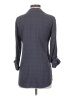 Splendid 100% Rayon Tweed Gray 3/4 Sleeve Button-Down Shirt Size S - photo 2