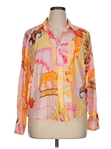 Calypso St. Barth Long Sleeve Blouse (view 1)