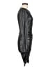 Forever 21 Metallic Gray Cocktail Dress Size M - photo 4