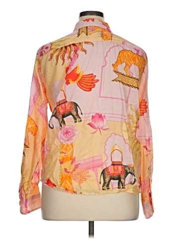 Calypso St. Barth Long Sleeve Blouse (view 2)