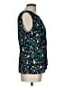 Kasper 100% Polyester Teal Sleeveless Blouse Size L - photo 4